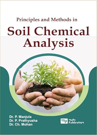 Principles and Methods in Soil Chemical Analysis
